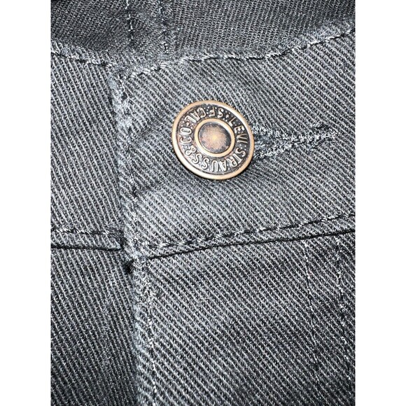 Levi's 541 Athletic Taper Stretch Jeans Black Men’s Size 44x30 Big & Tall - Picture 4 of 8